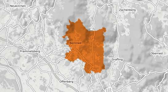 Mietspiegelkarte Bernried Niederbayern