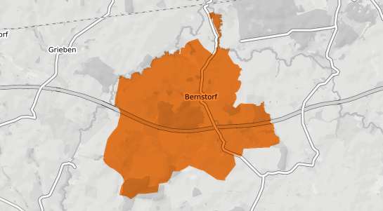 Mietspiegelkarte Bernstorf b. Hagenow
