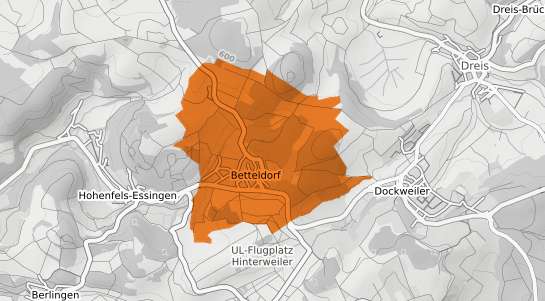 Mietspiegelkarte Betteldorf