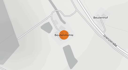 Mietspiegelkarte Beutenmuehle b. Lorch, Wuerttemberg