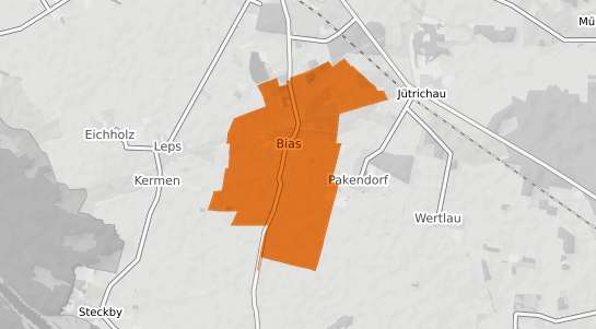 Mietspiegelkarte Bias