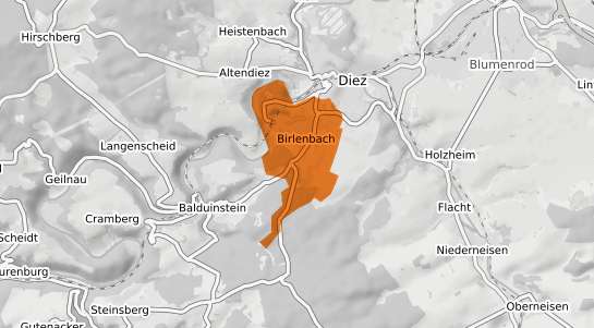 Mietspiegelkarte Birlenbach Rhein-Lahn-Kreis