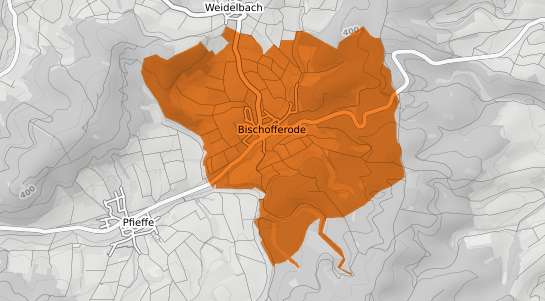 Mietspiegelkarte Bischofferode b. Leinefelde