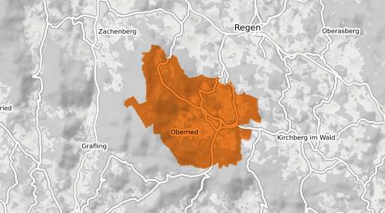 Mietspiegelkarte Bischofsmais