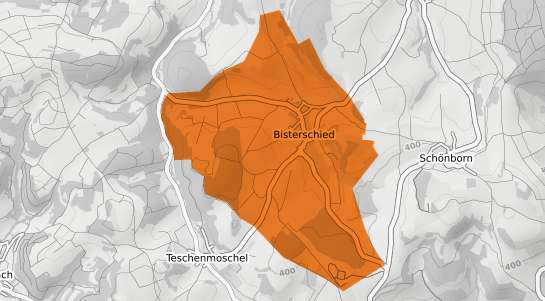 Mietspiegelkarte Bisterschied