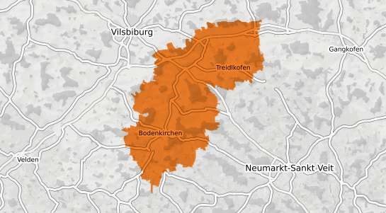 Mietspiegelkarte Bodenkirchen