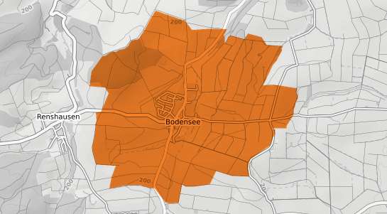 Mietspiegelkarte Bodensee