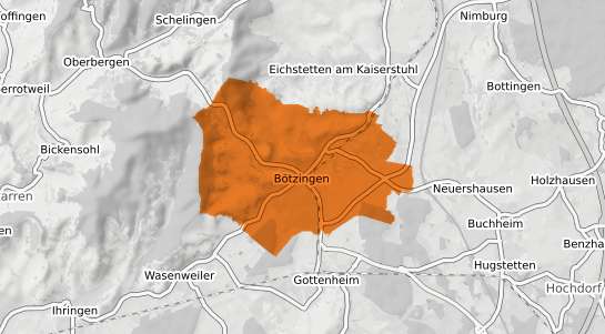 Mietspiegelkarte Boetzingen