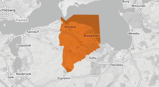Mietspiegelkarte Borgwedel