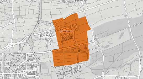 Mietspiegelkarte Bornheim Rheinhessen
