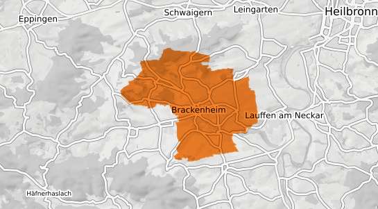 Mietspiegelkarte Brackenheim
