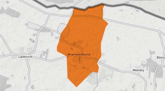 Mietspiegelkarte Bramstedtlund