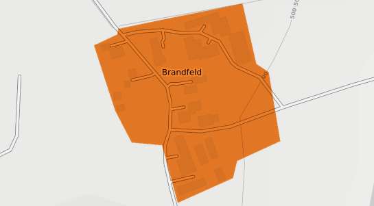 Mietspiegelkarte Brandfeld
