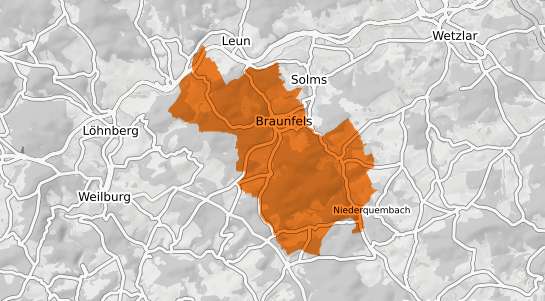 Mietspiegelkarte Braunfels