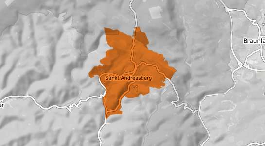 Mietspiegelkarte Braunlage