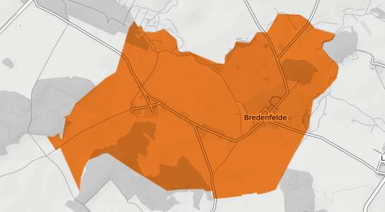 Mietspiegelkarte Bredenfelde b. Malchin