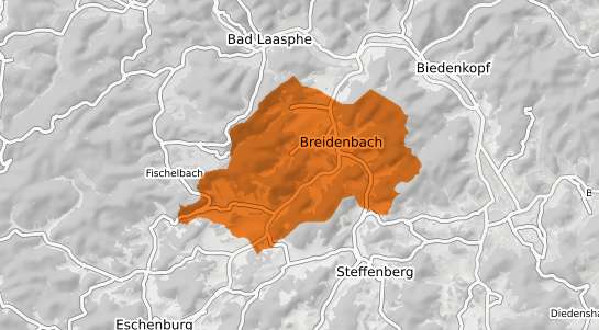 Mietspiegelkarte Breidenbach b. Biedenkopf