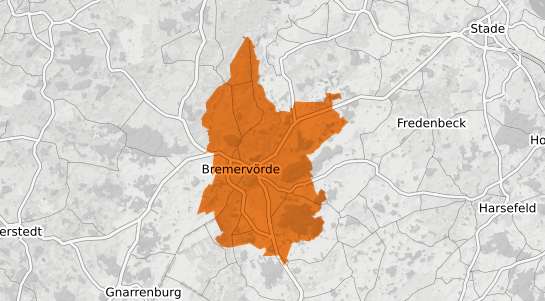 Mietspiegelkarte Bremerv&ouml;rde