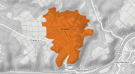 Mietspiegelkarte Brieden