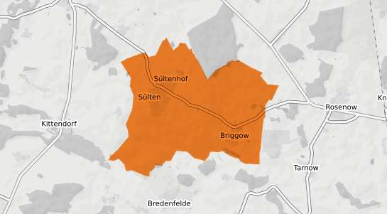 Mietspiegelkarte Briggow
