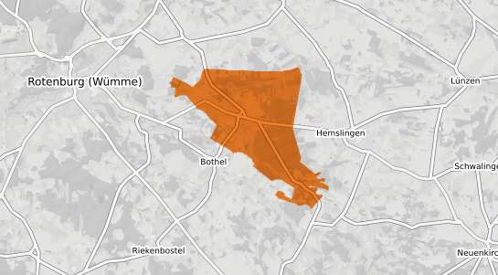 Mietspiegelkarte Broeckel Kr. Celle