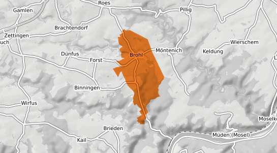 Mietspiegelkarte Brohl Eifel