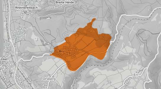Mietspiegelkarte Bruchhausen Westerwald