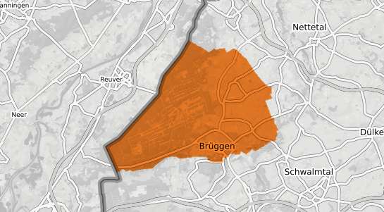 Mietspiegelkarte Brueggen Leine