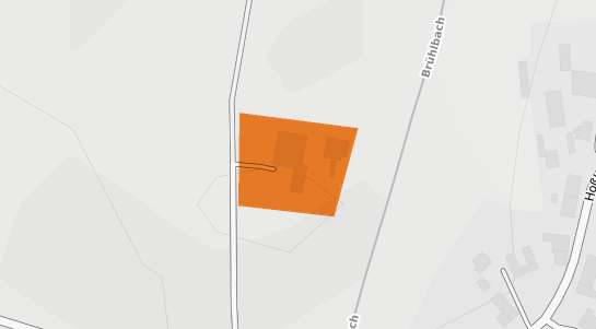 Mietspiegelkarte Bruehlhof b. Obermarchtal