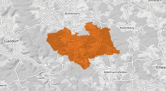 Mietspiegelkarte B&uuml;hlerzell