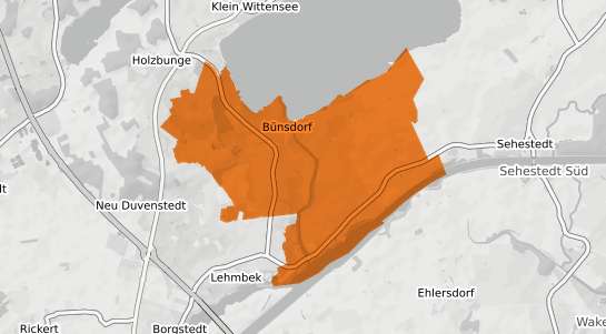 Mietspiegelkarte Buensdorf