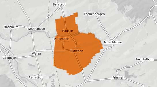 Mietspiegelkarte Bufleben