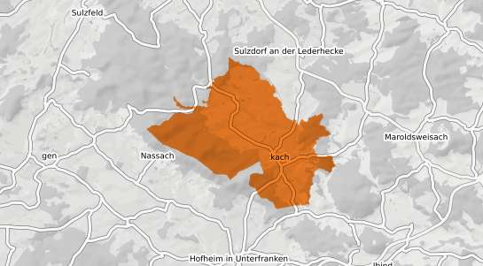 Mietspiegelkarte Bundorf