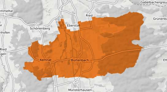 Mietspiegelkarte Burtenbach
