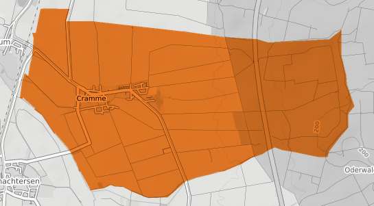 Mietspiegelkarte Cramme