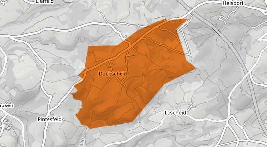 Mietspiegelkarte Dackscheid b. Grosskampenberg