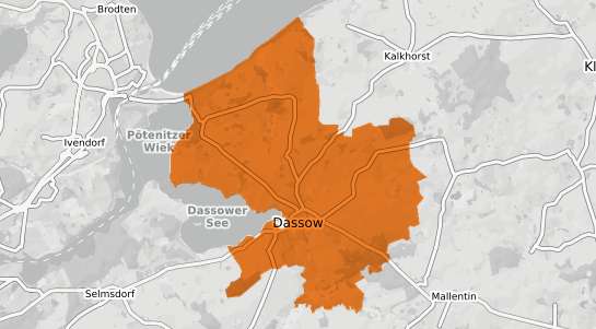 Mietspiegelkarte Dassow