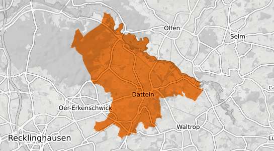 Mietspiegelkarte Datteln