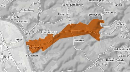 Mietspiegelkarte Dattenberg b. Linz am Rhein