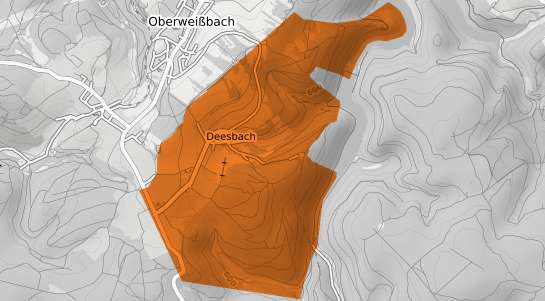 Mietspiegelkarte Deesbach