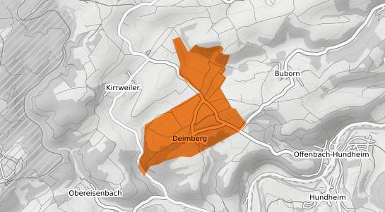 Mietspiegelkarte Deimberg