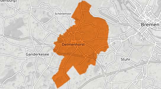 Mietspiegelkarte Delmenhorst