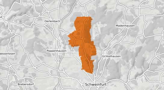 Mietspiegelkarte Dittelbrunn