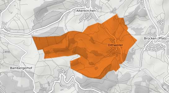 Mietspiegelkarte Dittweiler Pfalz