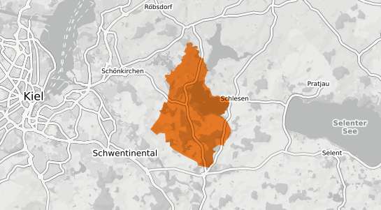 Mietspiegelkarte Dobersdorf Holstein