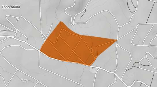 Mietspiegelkarte Donaueschingen