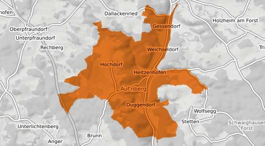 Mietspiegelkarte Duggendorf