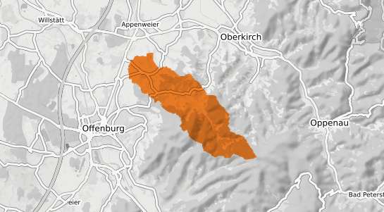 Mietspiegelkarte Durbach
