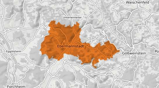 Mietspiegelkarte Ebermannstadt