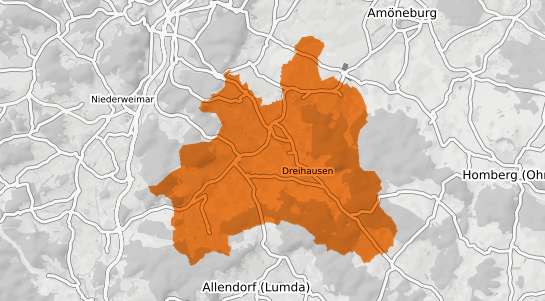 Mietspiegelkarte Ebsdorfergrund